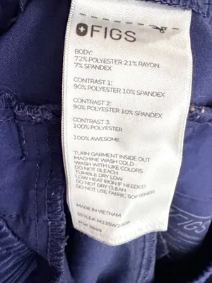 Figs Navy Scrub Pants thumbnail 6
