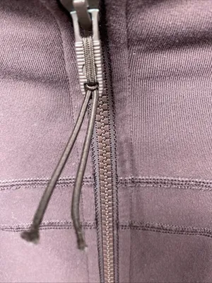 lululemon athletica Burgundy Full Zip Jacket Zipped Pockets Thumbholes 8 thumbnail 9