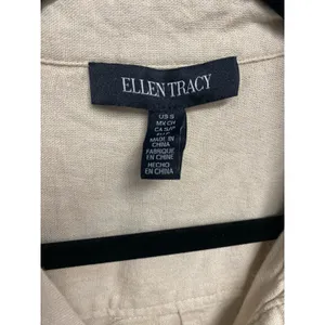 Ellen tracy LINEN BLEND SHIRT DRESS NWT small (b46 ) thumbnail 7