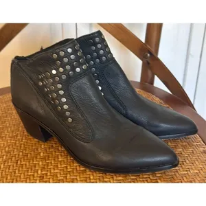 1. State black leather grommet black bootie 6 thumbnail 10