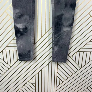 Alo Yoga Leggings Airbrush Tie Dye Abstract Print Stretch Skinny Gray Size‎ XS thumbnail 7
