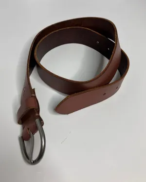 American Eagle Belt Womens XS Brown Excellent Leather D-Ring Casual Classic thumbnail 1