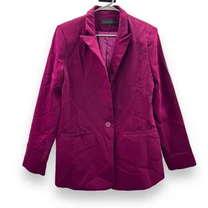 RTR‎ Endless Rose Purple Pink Single Breasted Long Sleeve Blazer Sz M thumbnail 3