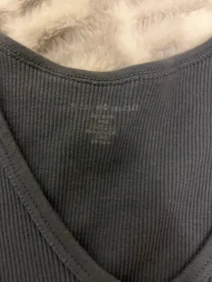 Brandy Melville Ribbed Tee thumbnail 3