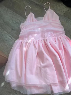 More To Come Cassa Mini Dress in Baby Pink thumbnail 8