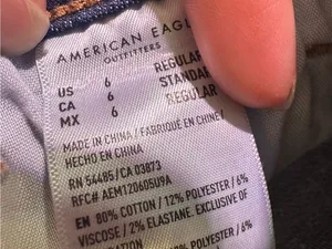 American Eagle Outfitters Women's Deep Indigo Bootcut Jeans thumbnail 3