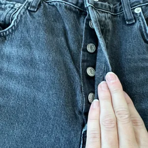 AGOLDE Ripley Straight Jeans Black thumbnail 6