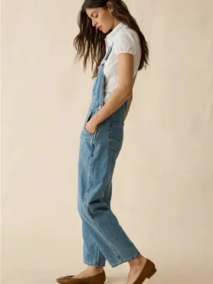 Levi’s Vintage Denim Overalls Straight Leg File Away Size Small thumbnail 3