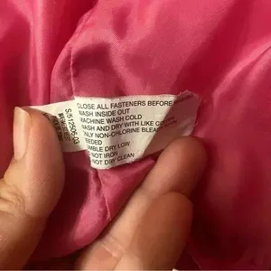 Gap Pink Puffer‎ Vest Wonen's Size Medium thumbnail 13