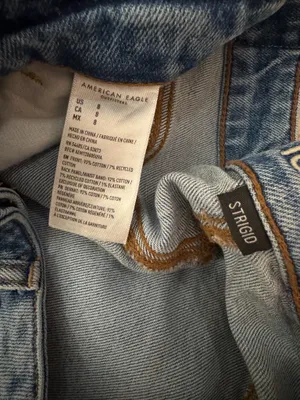 American Eagle Outfitters Jean Shorts Strigid thumbnail 3