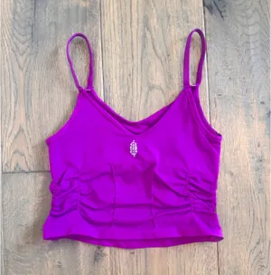 Free people movement Good Karma Heather Ruched Crop Tank thumbnail 3