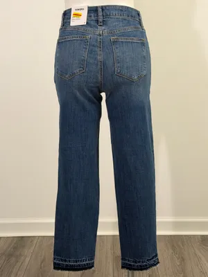 Sonoma Mid-Rise Straight Leg Blue Jeans thumbnail 9