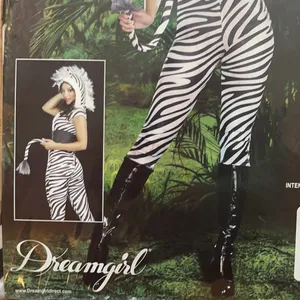 🎉Sale🎉 Sexy Zebra Costume Size Extra Small Black thumbnail 9