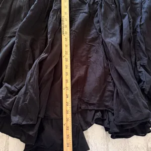 Baba Crinkle Assymetrical Convertible Foldover Skirt Tube Dress Witchy Boho Sz L thumbnail 8