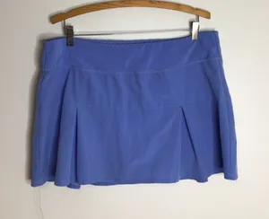 Etonic Athletic Skort Womens XL Blue Excellent Pleated Tennis Golf Skirt thumbnail 1