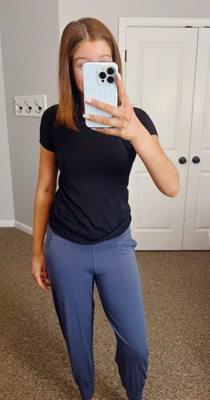 Aerie Blue Joggers thumbnail 1