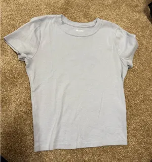 Hollister Baby Tee Blue thumbnail 3