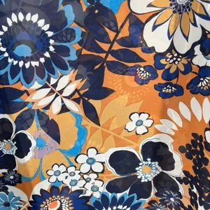 Molly Bracken Floral Print Mini‎ Dress Long Sleeve Sheer Chiffon Boho Small Chic thumbnail 6
