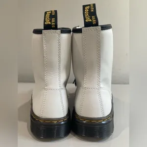 Dr. Martens  Combat Boots - White, Size 6 thumbnail 2