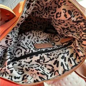 Jessica Simpson Pink Textured Handbag with Stud Accents thumbnail 5