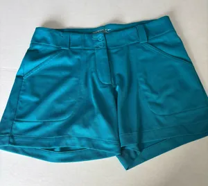Nike Golf Turquoise Knit Shorts size 6 thumbnail 1