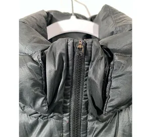 Nike Cascade Hooded Tech Down Puffer Black Quilted Coat Women's Medium thumbnail 8