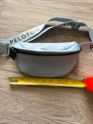 Peloton Pale Blue Belt Bag with Branded Strap thumbnail 6