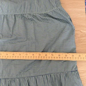 Nation LTD Large Camille Midi‎ Sundress Spritz Stripe Mint Blue Tiered Resort thumbnail 12