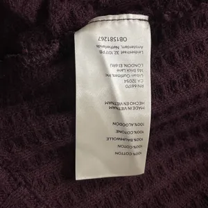 Free People Small Thermal Top Juicy Cowl Neck Split Back Long Sleeve Date Night thumbnail 14