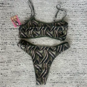 Strawberry milk mob bikini Green Size L thumbnail 2
