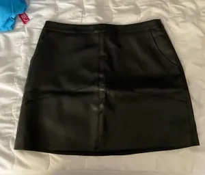 Altar'd State Leather Skirt thumbnail 1