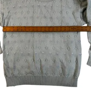 Vintage Mint Green Floral SweaterSweater thumbnail 9