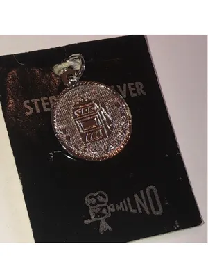 Las Vegas Milno Crea Sterling Silver Poker Gambling Vintage Collectible Charm thumbnail 3