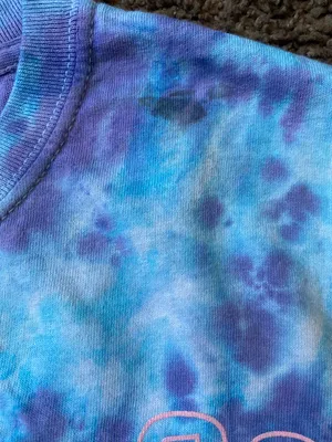 Urban Outfitters Clueless Tie Dye Blue Small Tee thumbnail 5