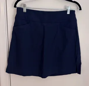 Womens Medium Lady Hagen Pull On Navy Blue Skort Athletic Golf EUC thumbnail 1