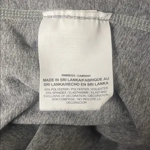 Nike Heather Gray High-Neck Long Sleeve thumbnail 8