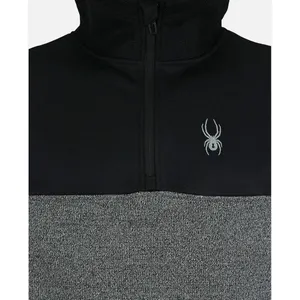 Men’s Spyder Quarter-Zip Pullover Thick Knit Jacket thumbnail 3