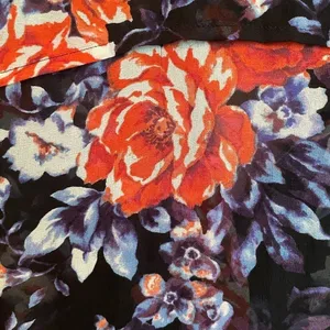 Aritzia Wilfred Silk Long Sleeve Floral‎ Blouse XXS thumbnail 7