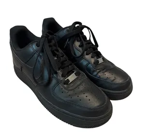 Nike Women's Air Force 1 '07 Low 'Triple Black' Size 10.5 thumbnail 1