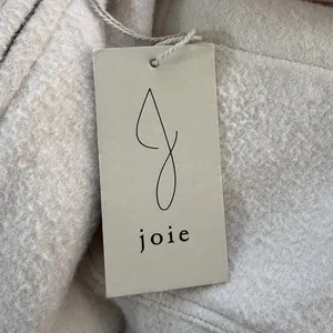 Joie Cream Textured‎ Full Zip Bomber Jacket Off White Luxury Knit Coat Large NWT thumbnail 5