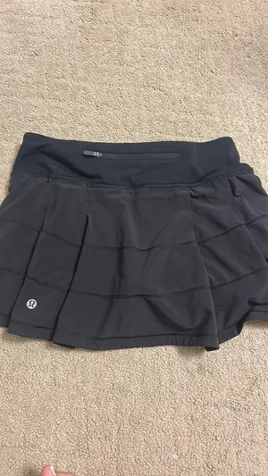 Lululemon Black Skirt Pace Rival thumbnail 3