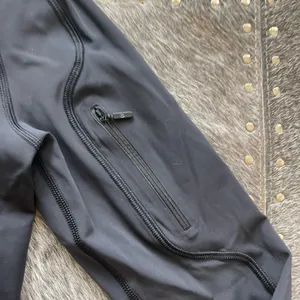 Lululemon cropped half zip athletic hoodie In Black thumbnail 3