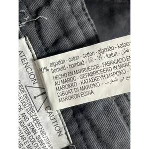 Zara Women's Black High Waisted Wide Leg Utility Cargo Trousers Pants Size 4 thumbnail 2