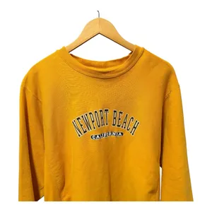 MV Sport Newport Beach‎ California Yellow Crewneck Sweatshirt Women's L thumbnail 3