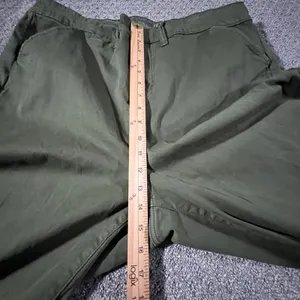 Torrid‎ Wide Leg Crop Pants Womens 20R Olive Green High Rise Stretch Cotton thumbnail 9