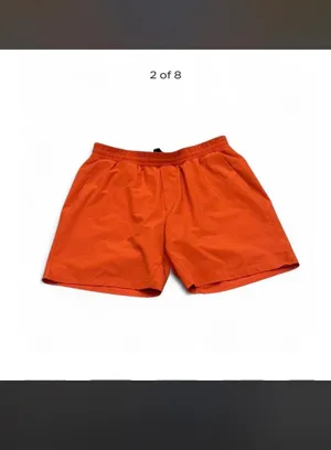Lululemon Orange athletic shorts thumbnail 2