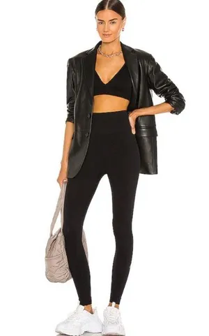 WeWoreWhat Black Knit V-Neck Bralette thumbnail 3