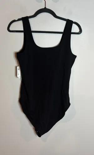NWT Old Navy black bodysuit thumbnail 1