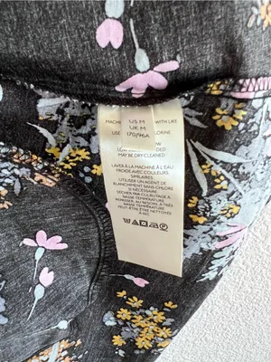 NWT‎ Free People Women's Let The Sunshine Floral Dark Combo Babydoll A-Line Mini thumbnail 6