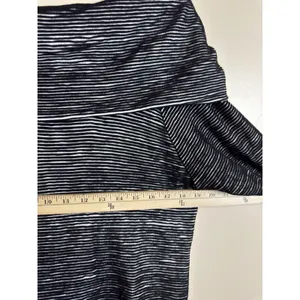 Anthropologie Dolan Striped Cowl Neck Top Black White Long Sleeve Pullover M thumbnail 10